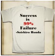 Success is 99 Percent Failure