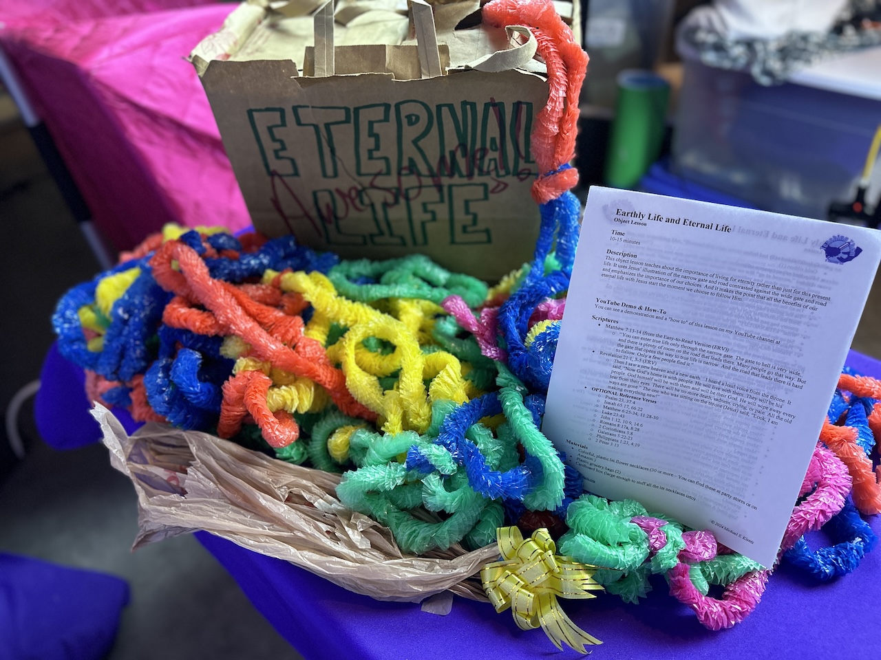 Earthly Life and Eternal Life (OBJECT LESSON) – Teaching Them