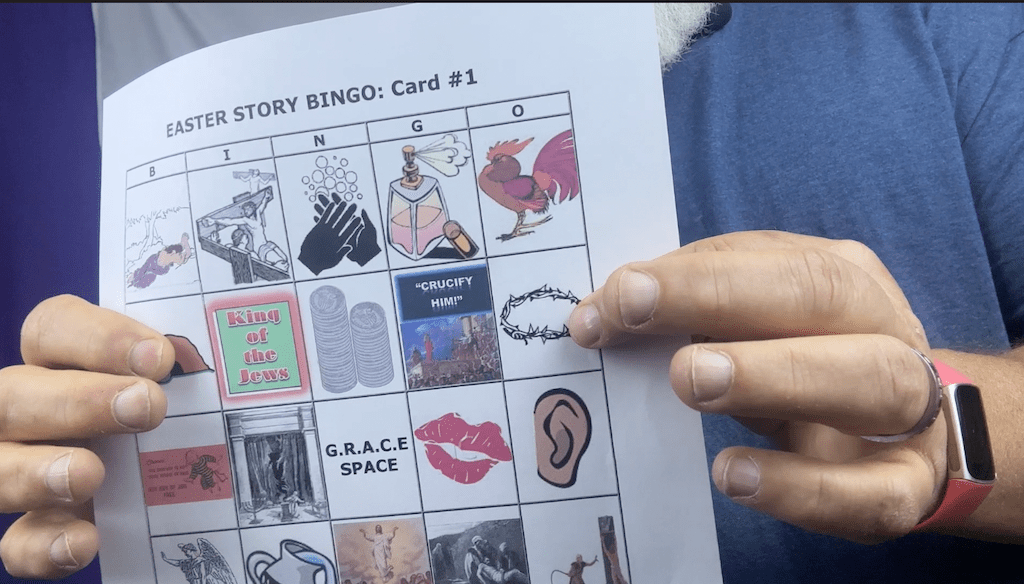 Easter Story BINGO (GAME)